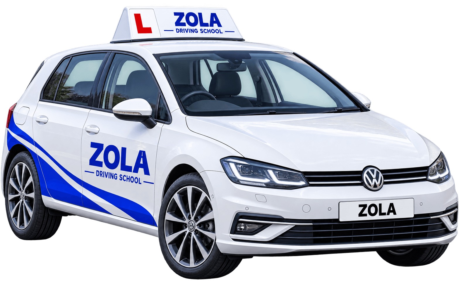 A Zola dual-controlled learner car